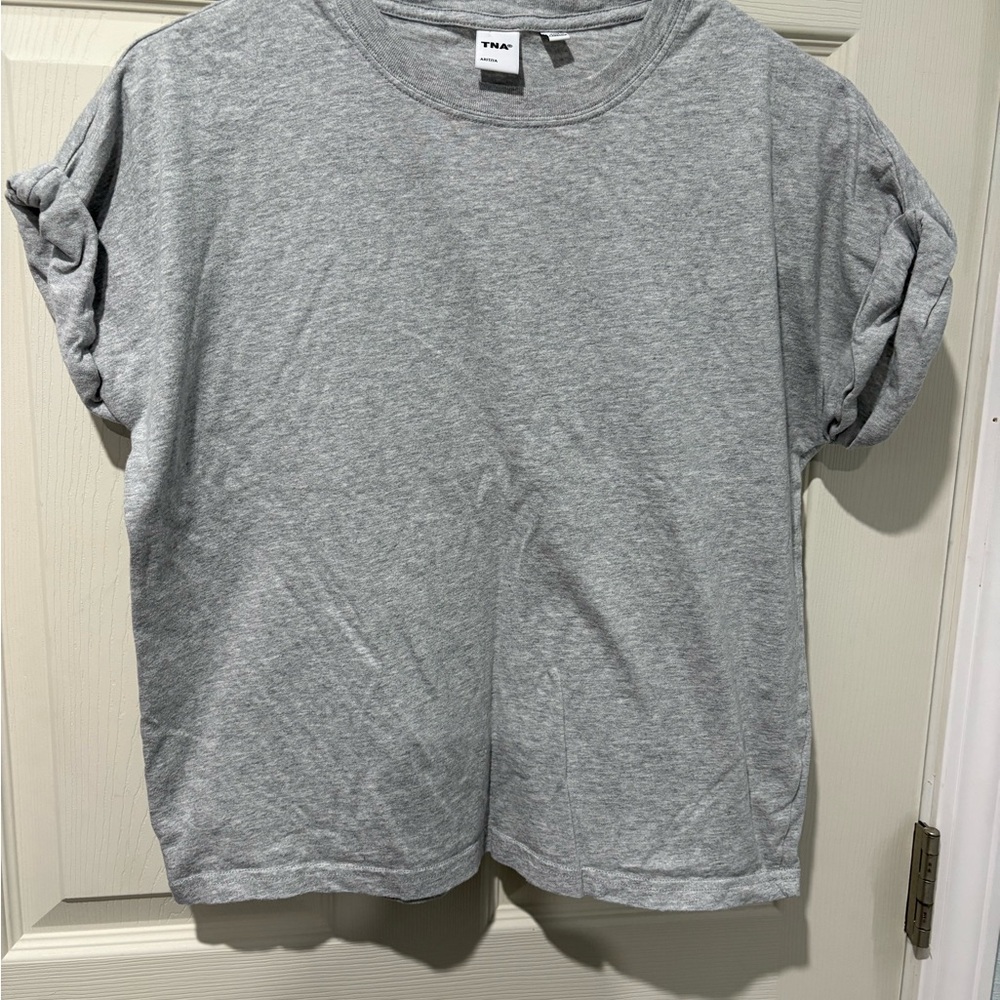 TNA Heather Gray Crewneck Tee
